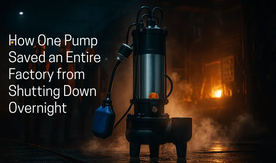How One Pump Saved an Entire Factory from Shutting Down Overnight