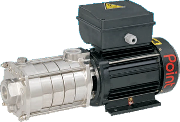 A shorter PH multistage pump with fewer stages in its stainless steel casing